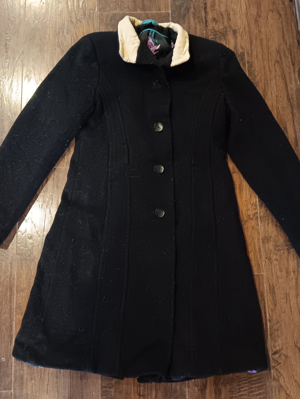 Vintage Via Spiga 80's Wool Cashmere Coat Womens 2